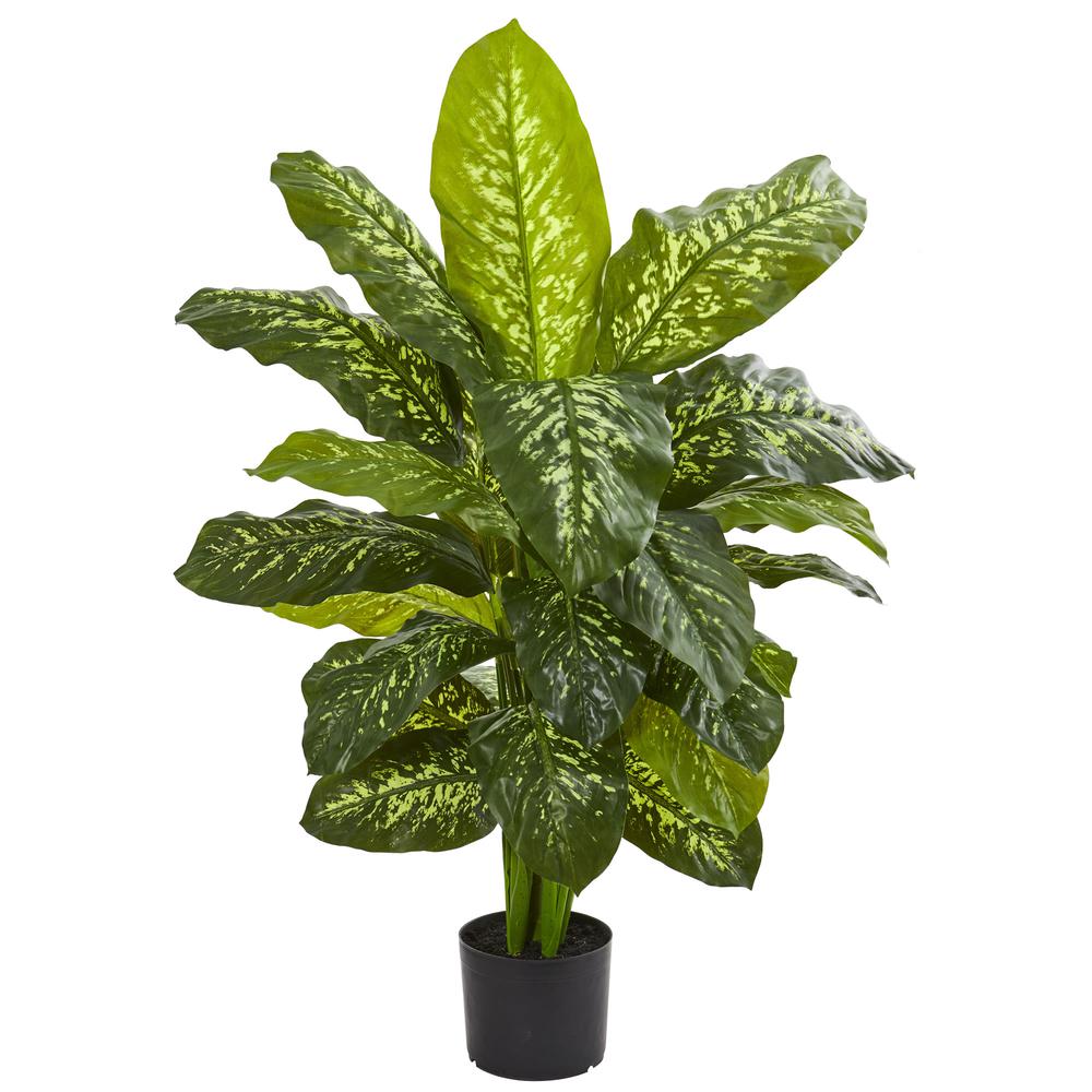 42in. Dieffenbachia Artificial Plant (Real Touch). Picture 1