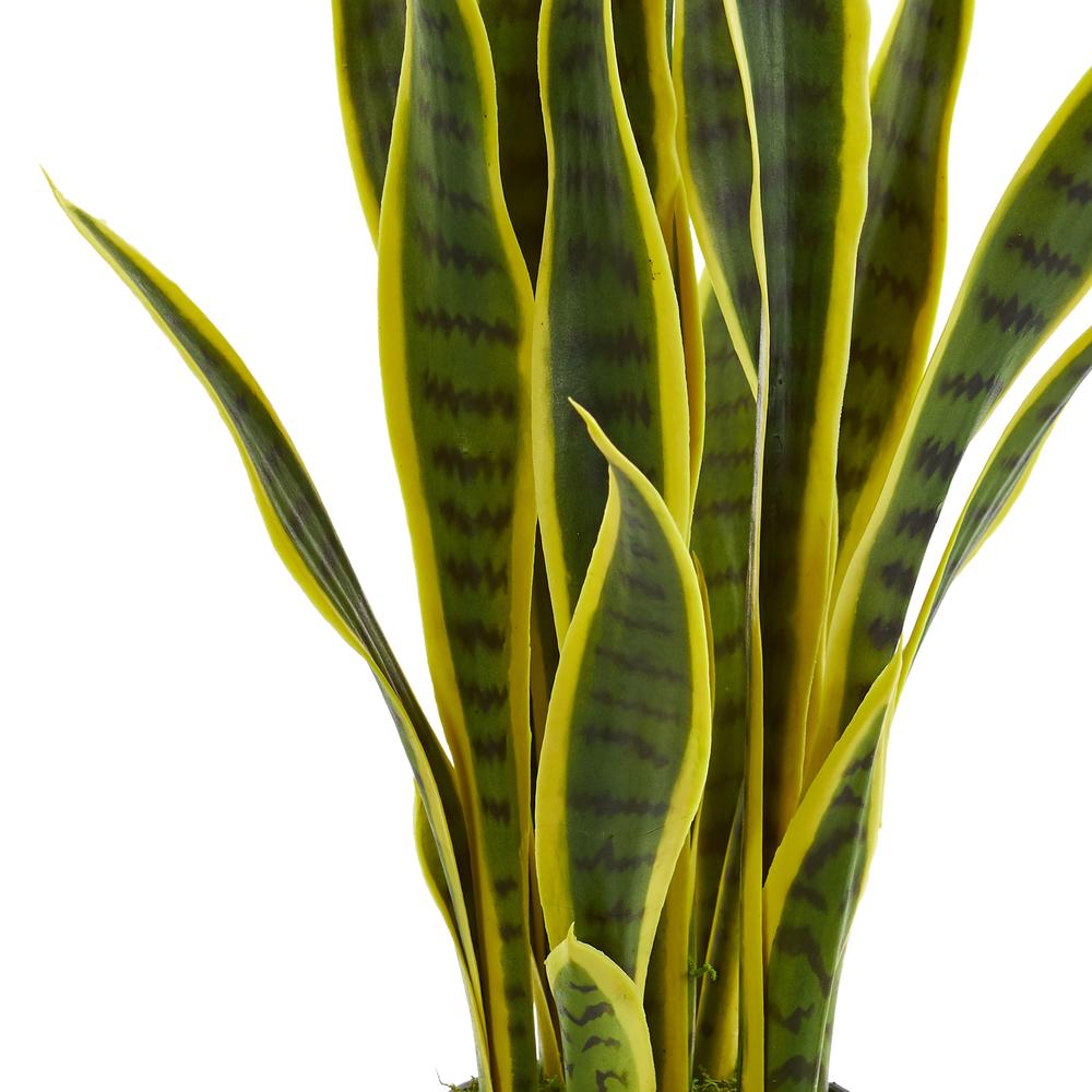 26in. Sansevieria Artificial Plant. Picture 2