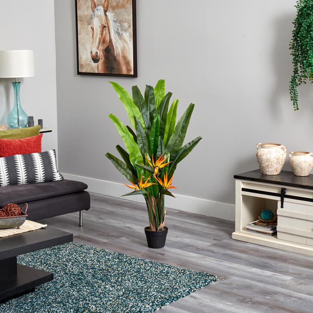 4.5ft. Bird of Paradise Artificial Plant. Picture 2