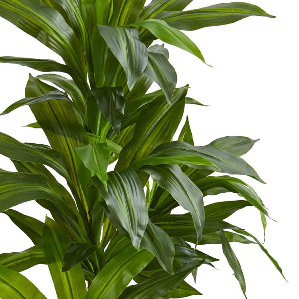 4ft. Dracaena Artificial Plant in Sand Colored Planter (Real Touch). Picture 5