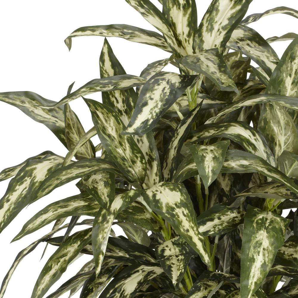 Aglaonema with Decorative Vase Silk Plant. Picture 2
