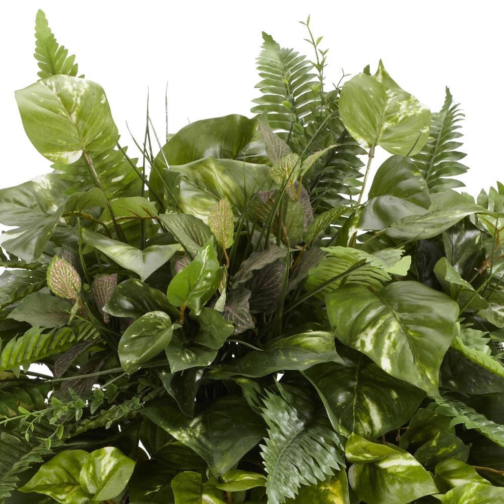 Vining Mixed Greens with Decorative Stand Silk Plant. Picture 3