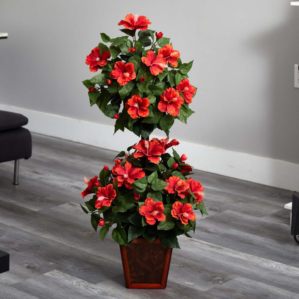 39in. Hibiscus Topiary. Picture 3