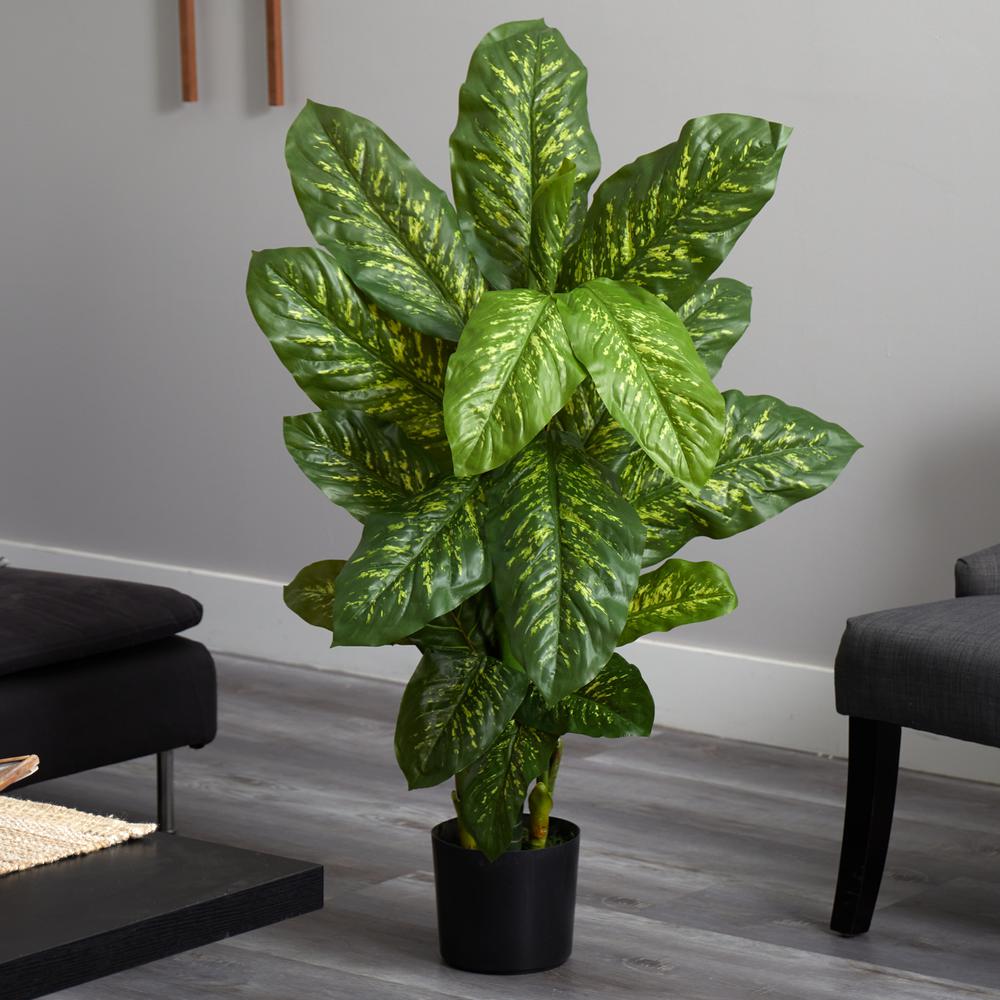 4ft. Dieffenbachia Plant (Real Touch). Picture 3