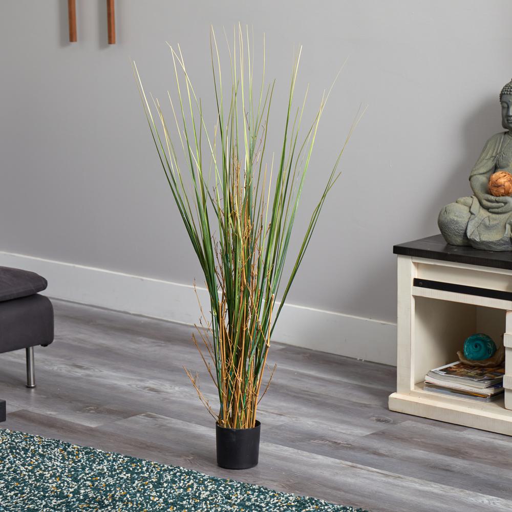 4ft. Grass & Bamboo Plant. Picture 2
