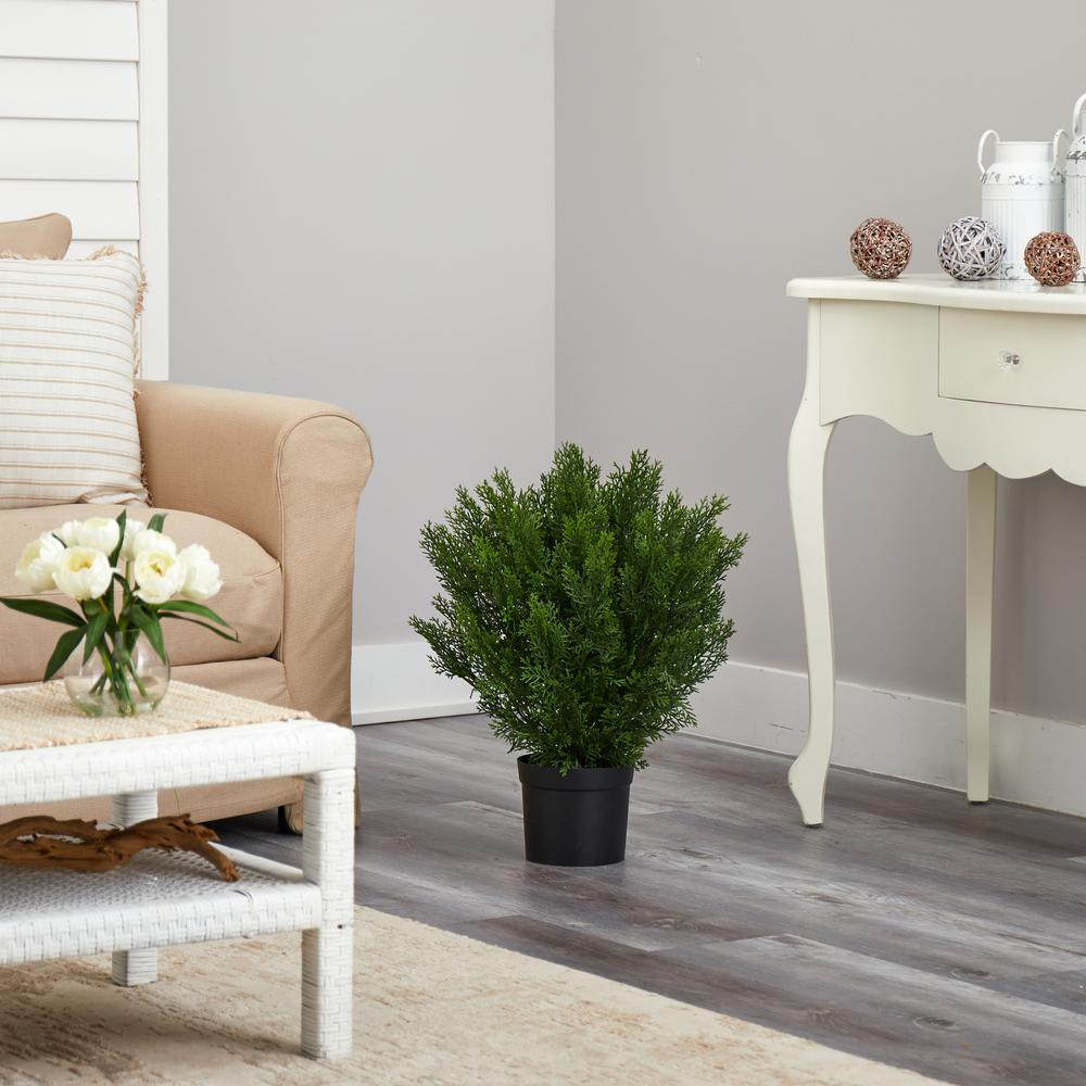 2ft. Cedar Artificial Bush (Indoor/Outdoor). Picture 2