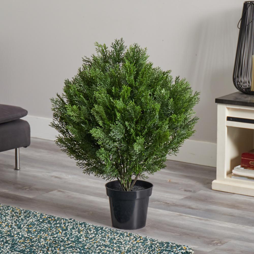 3ft. Cedar Artificial Bush (Indoor/Outdoor). Picture 5