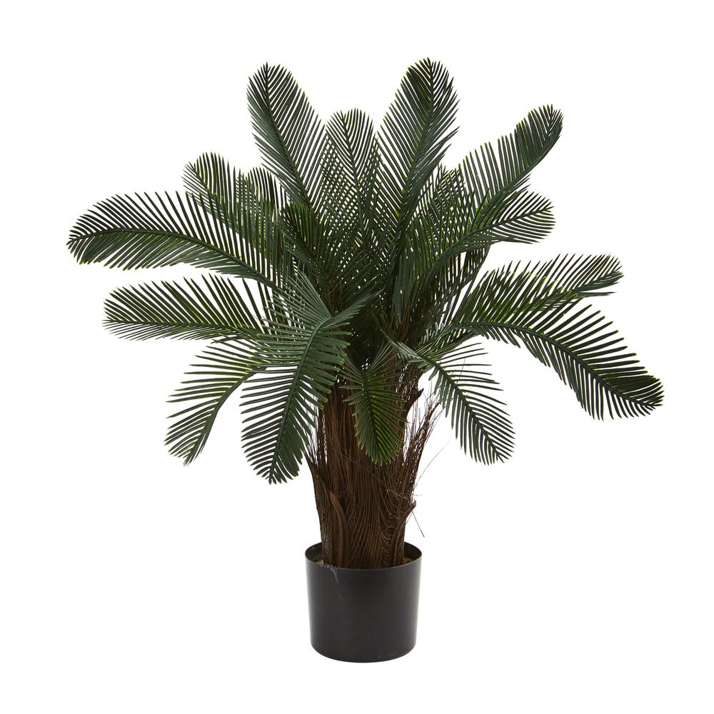 2ft. Cycas Artificial Tree, UV Resistant (Indoor/Outdoor). Picture 1
