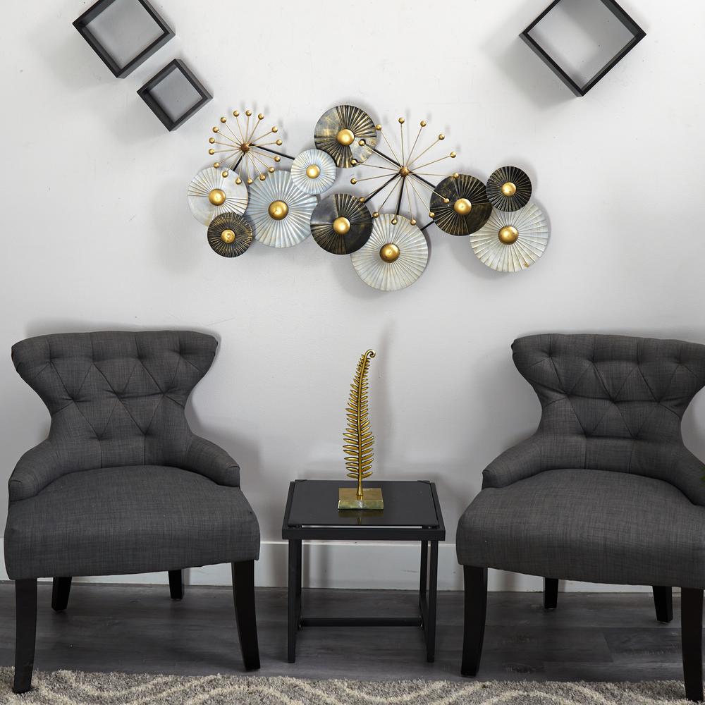 3.5ft. x 2ft. Urban Layered Metal Wall Art Decor. Picture 2