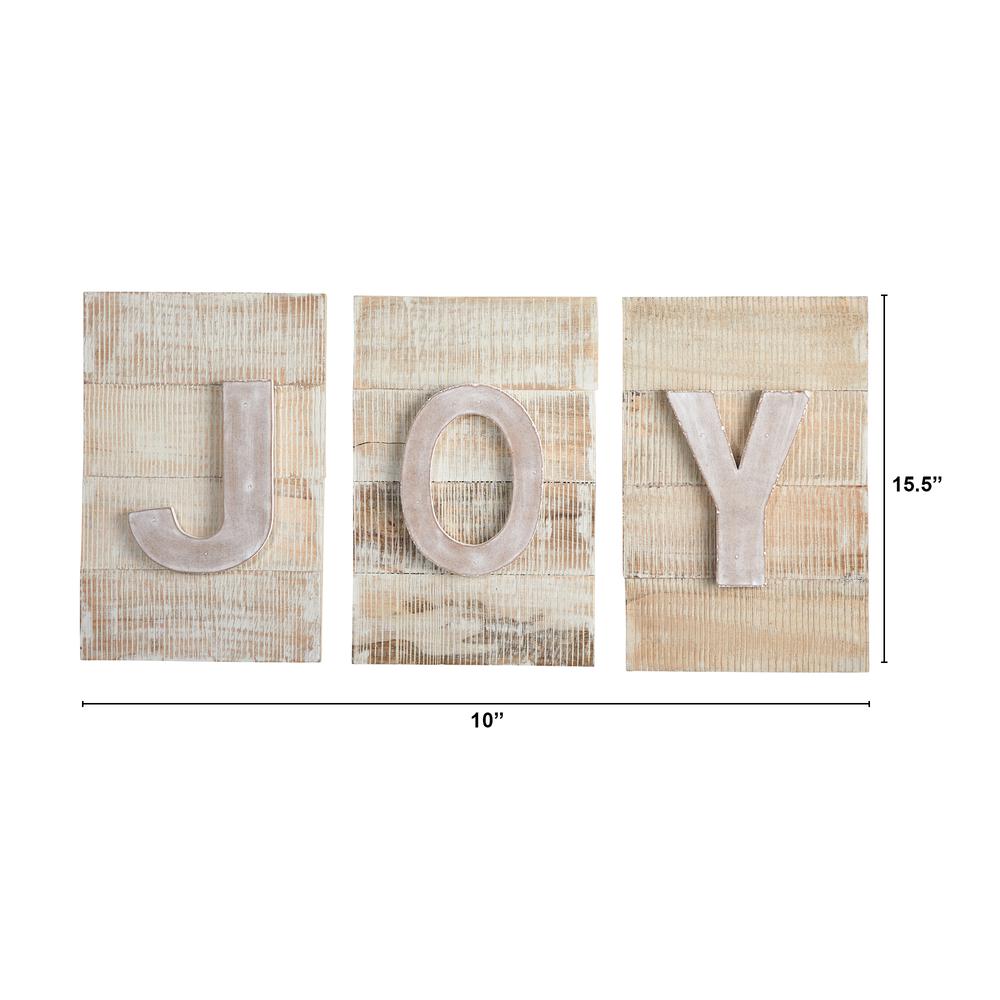 15in. Rustic JOY Wall Art. Picture 2