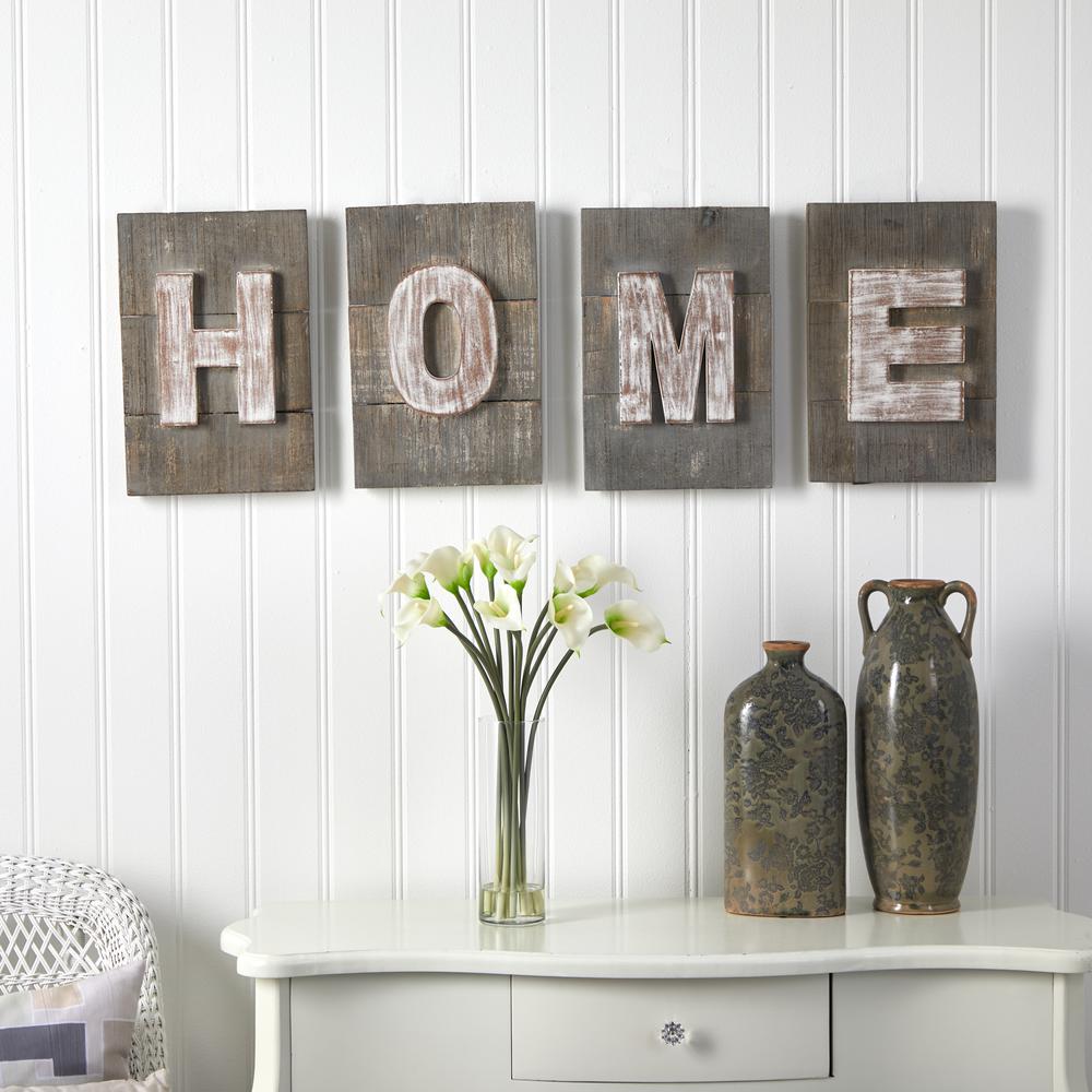 40in. Rustic Farmhouse HOME Wall Art Decor. Picture 3