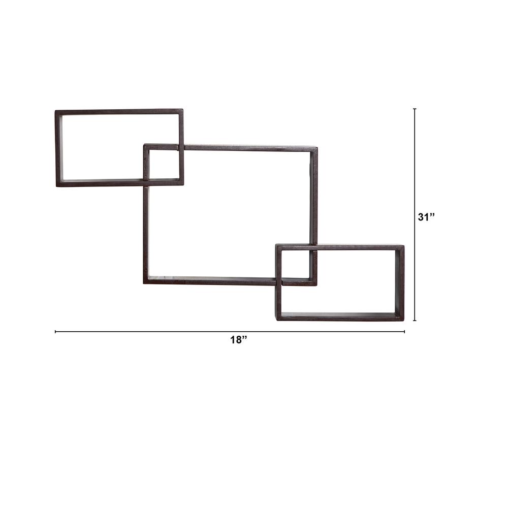 31in. Floating Boxes Wall Shelves. Picture 2
