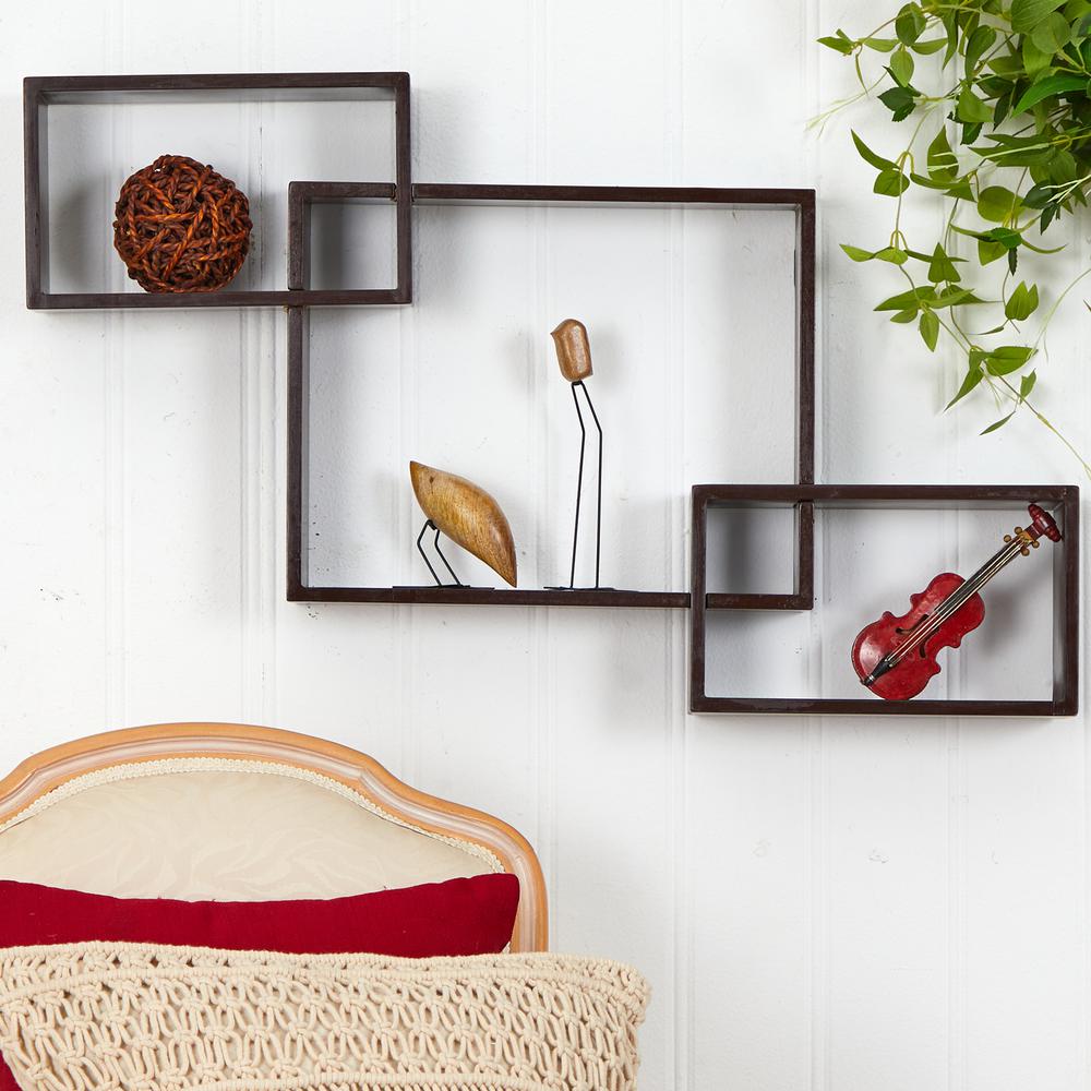 31in. Floating Boxes Wall Shelves. Picture 3