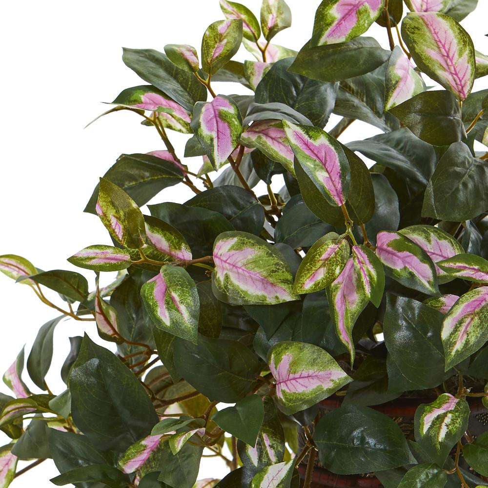 Hoya Artificial Plant in Decorative Planter Green. Picture 3