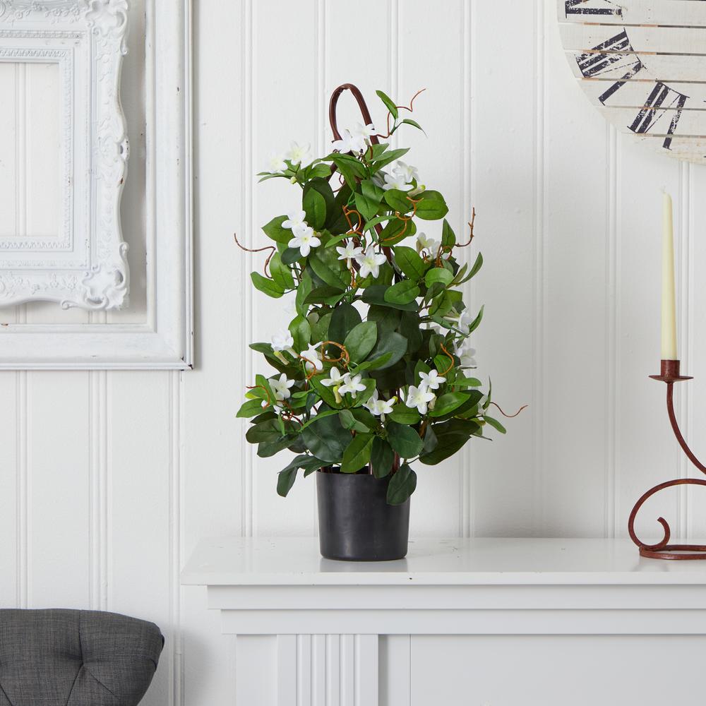 24in. Stephanotis Artificial Climbing Plant. Picture 4