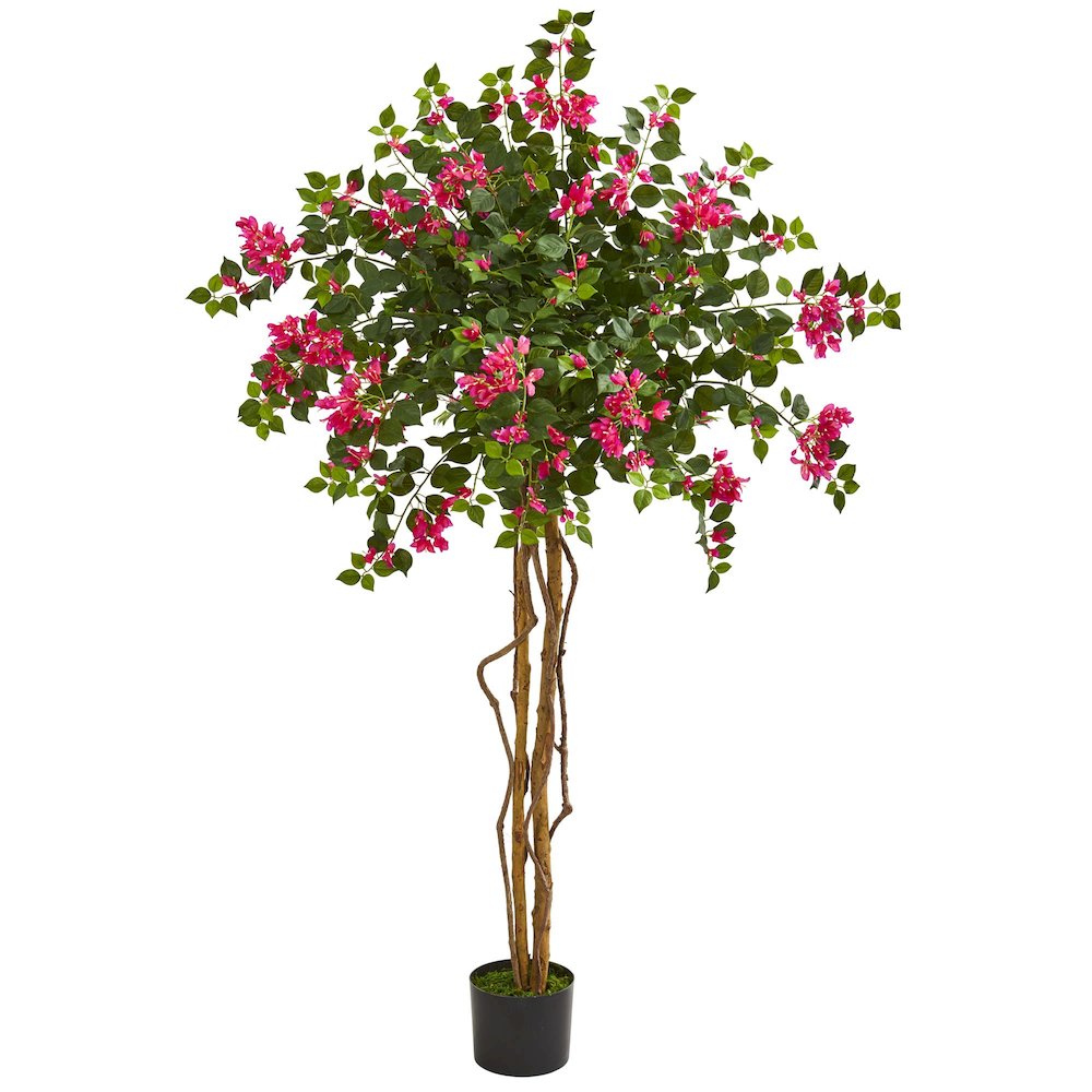 5.5ft. Bougainvillea Artificial Tree. Picture 1