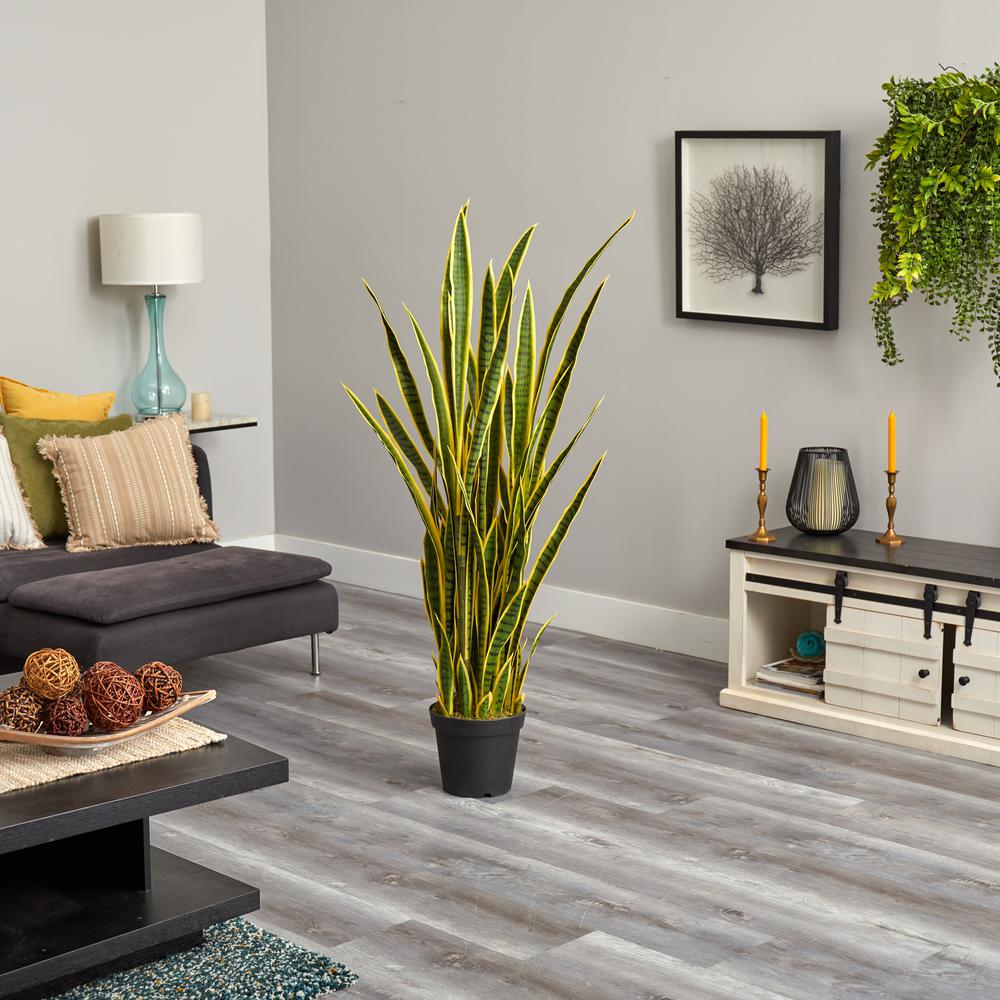 5ft. Sansevieria Artificial Plant. Picture 2