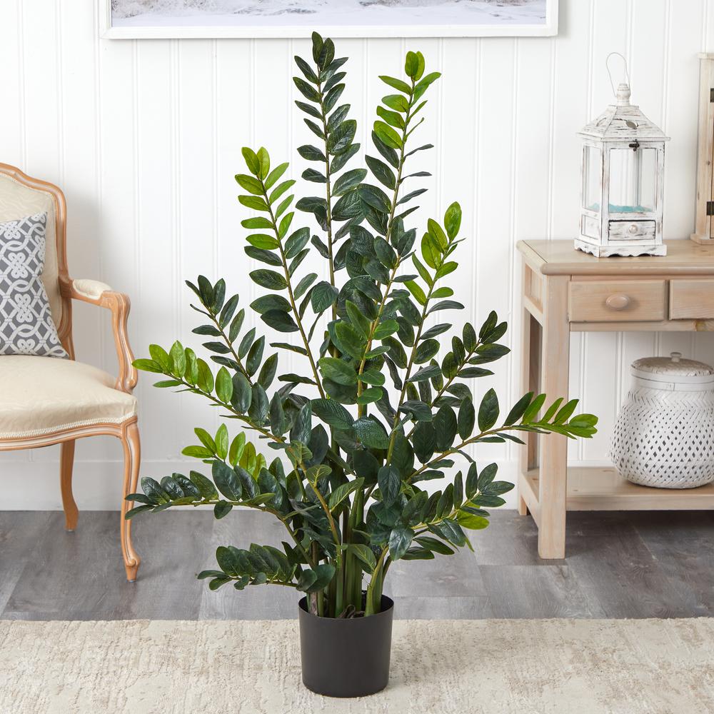 4ft. Zamioculcas Artificial Plant. Picture 3