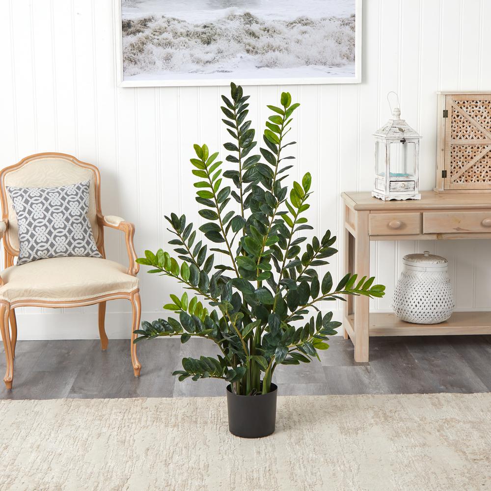 4ft. Zamioculcas Artificial Plant. Picture 2
