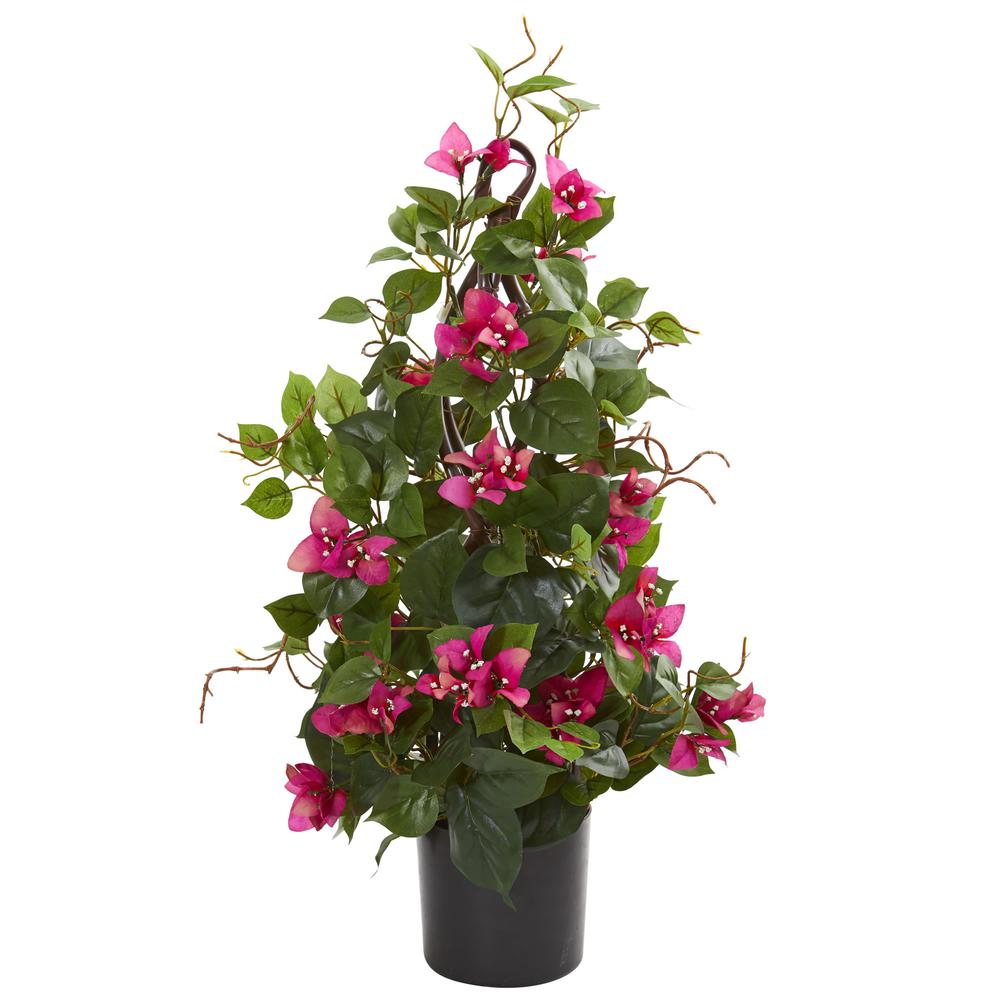 24in. Bougainvillea Artificial Climbing Plant. Picture 1