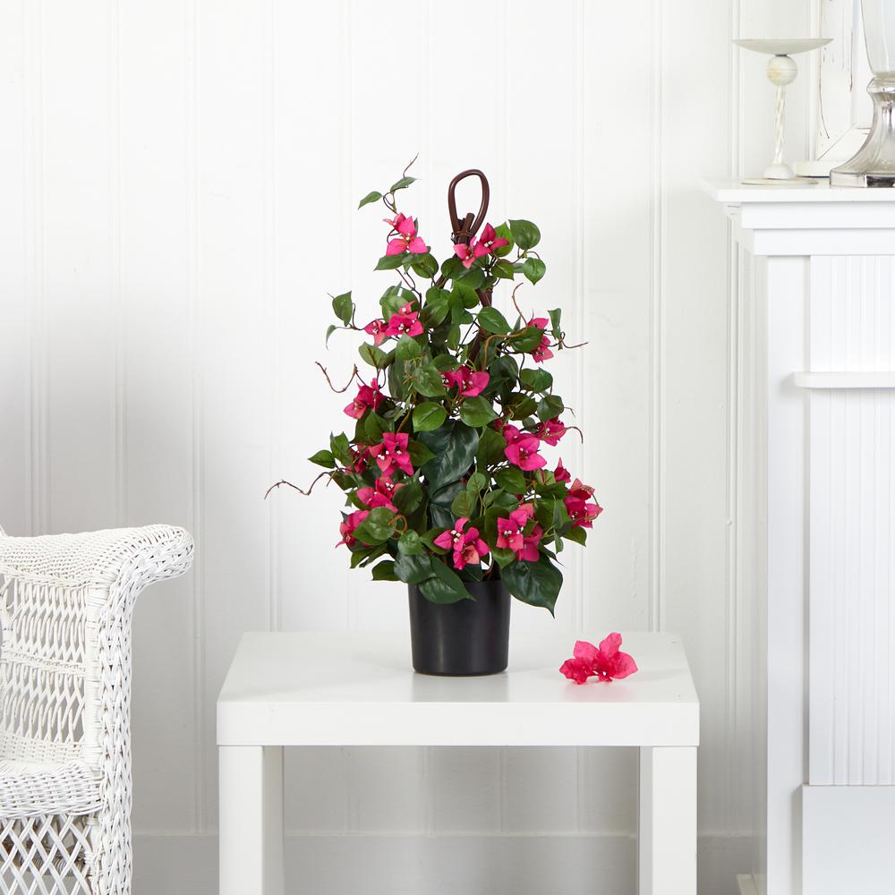 24in. Bougainvillea Artificial Climbing Plant. Picture 2