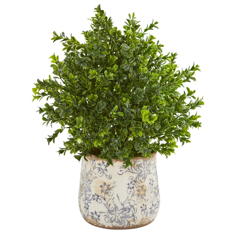 18in. Sweet Grass Artificial Plant in Floral Vase (Indoor/Outdoor). Picture 1