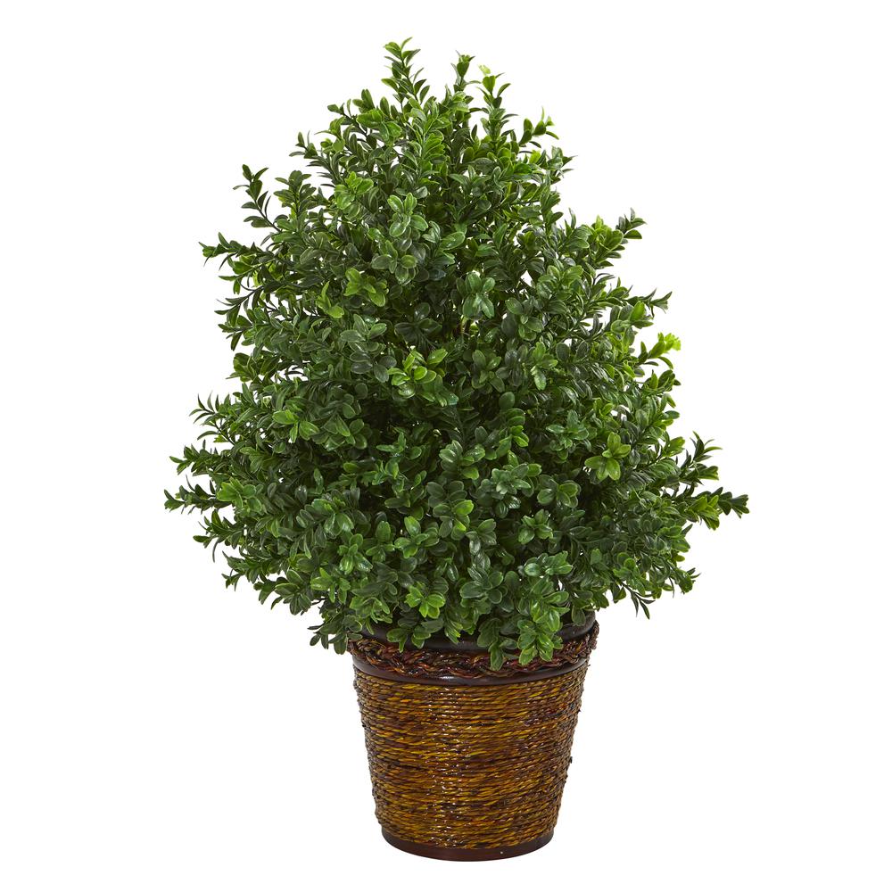 23in. Sweet Grass Artificial Plant in Basket (Indoor/Outdoor). Picture 1