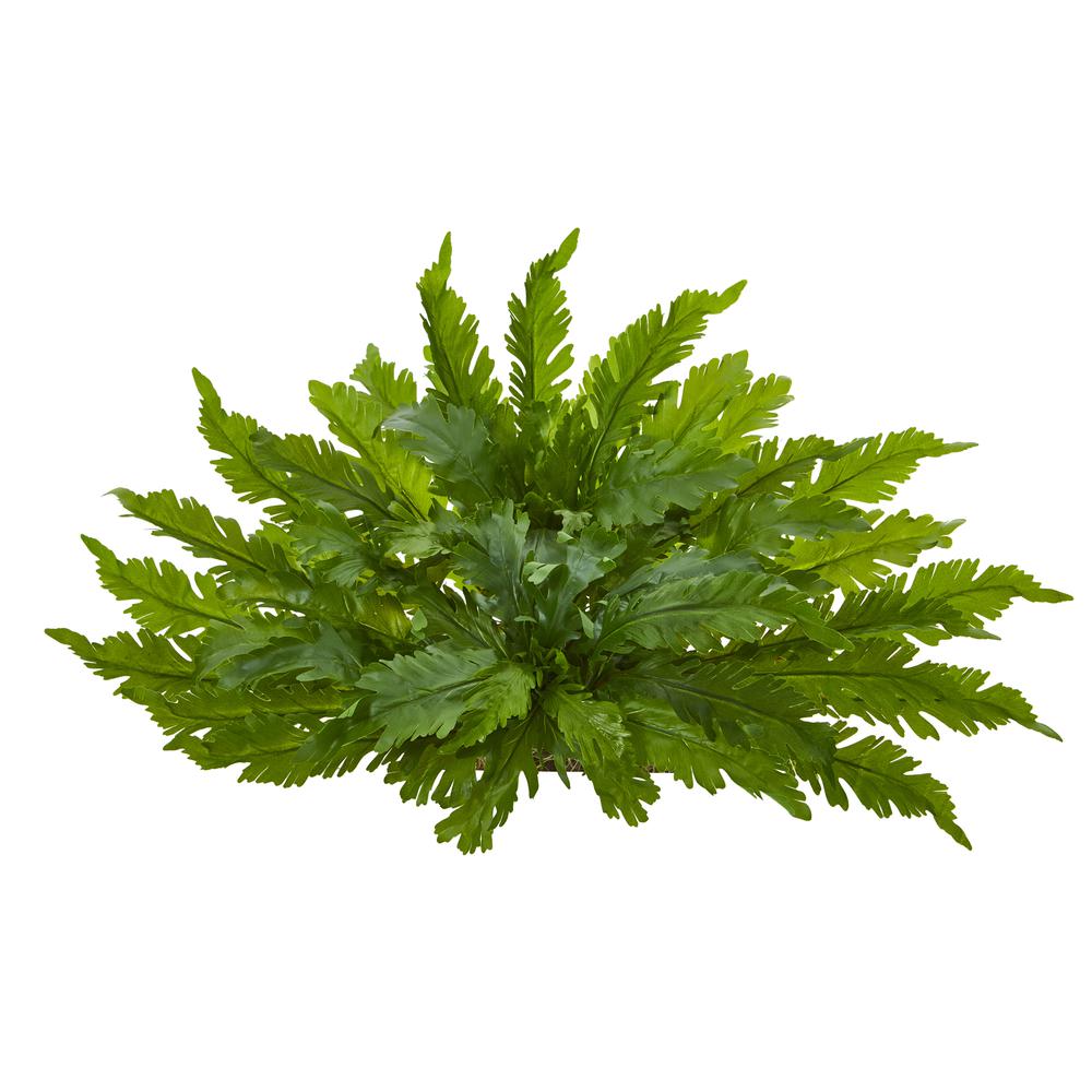 26in. Fern Artificial Ledge Plant. Picture 1