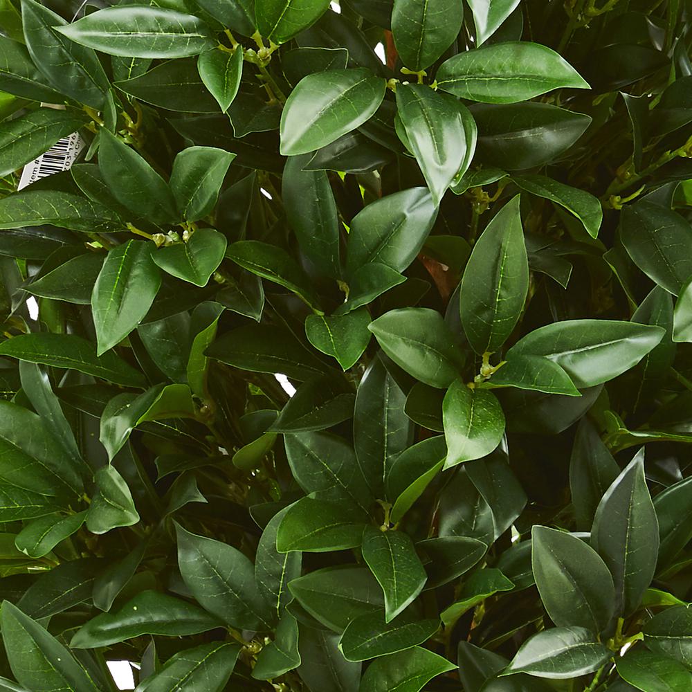 4ft. Bay Leaf Artificial Topiary Tree UV Resistant (Indoor/Outdoor). Picture 4