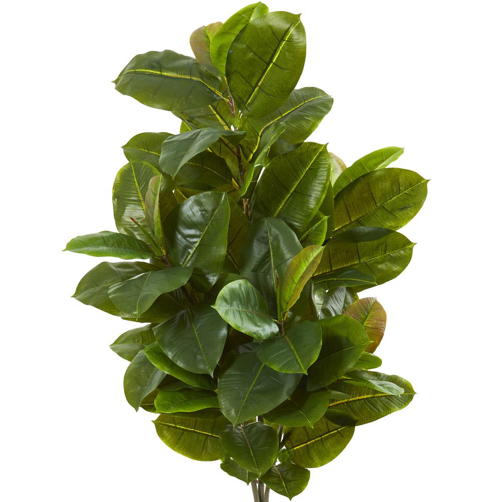 65in. Rubber Leaf Artificial Tree (Real Touch). Picture 4