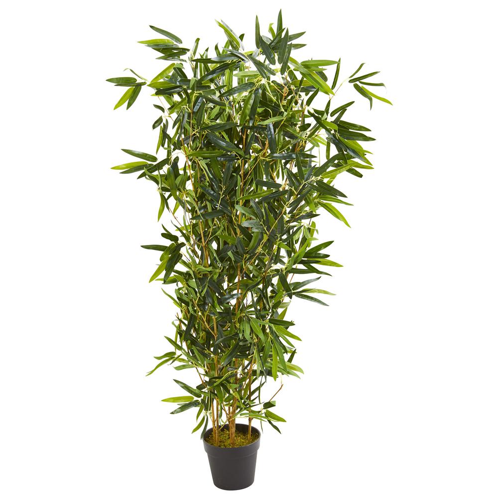 57in. Bamboo Artificial Tree (Real Touch) UV Resistant (Indoor/Outdoor). Picture 1