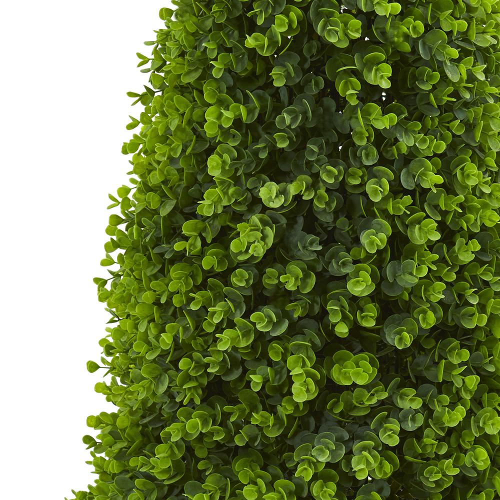 4ft. Eucalyptus Topiary Artificial Tree (Indoor/Outdoor). Picture 2