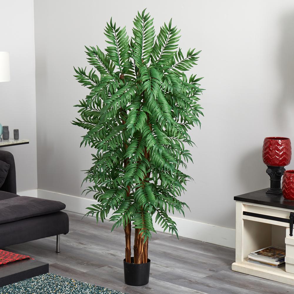 5.5ft. Parlour Artificial Palm Tree. Picture 2