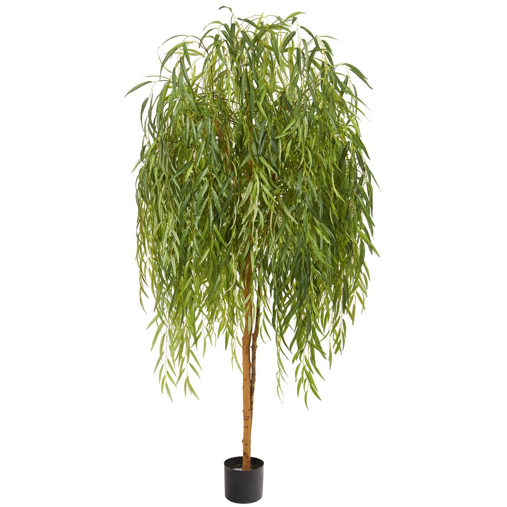 7ft. Willow Artificial Tree. Picture 1