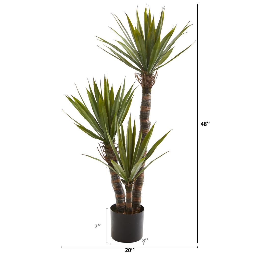 4ft. Yucca Artificial Tree. Picture 2