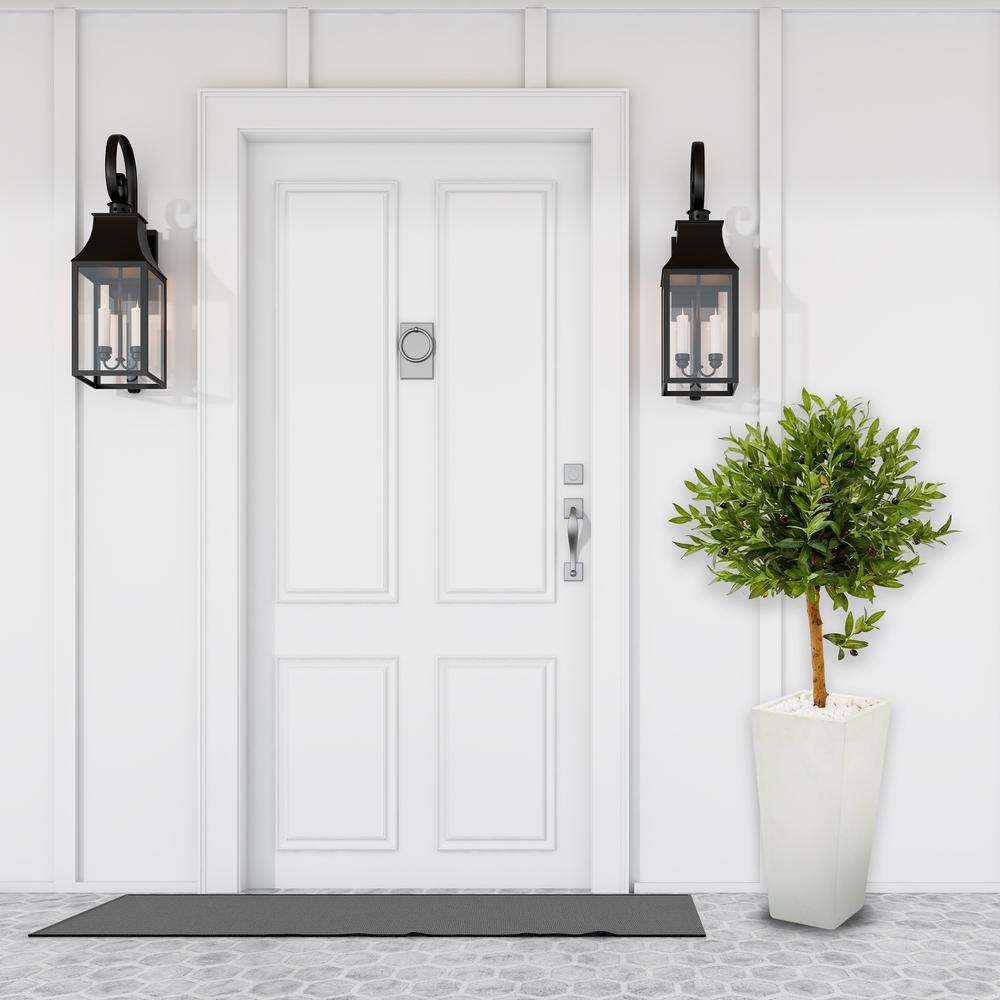 4ft. Olive Topiary Artificial Tree in White Planter UV Resistant (Indoor/Outdoor). Picture 2