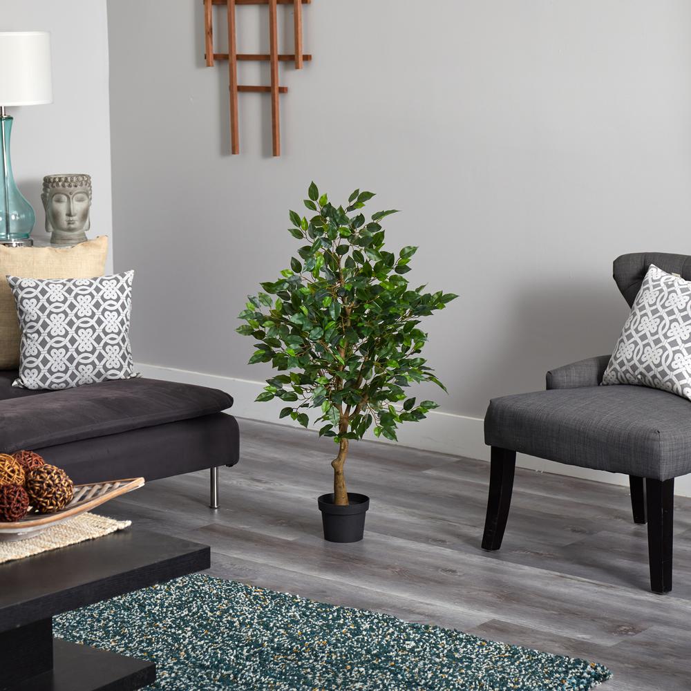 39in. Ficus Artificial Tree. Picture 3