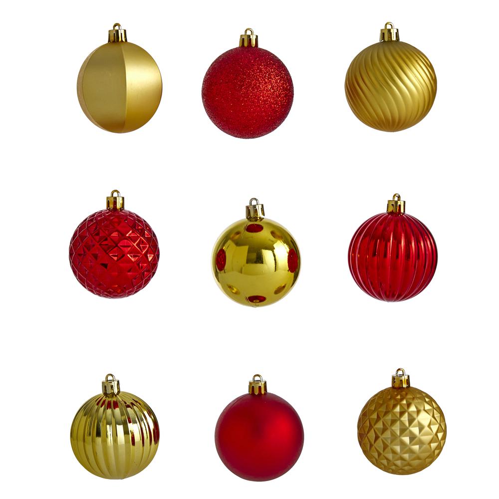 Holiday Shatterproof, 101 Count Christmas Tree Ornament Set. Picture 3