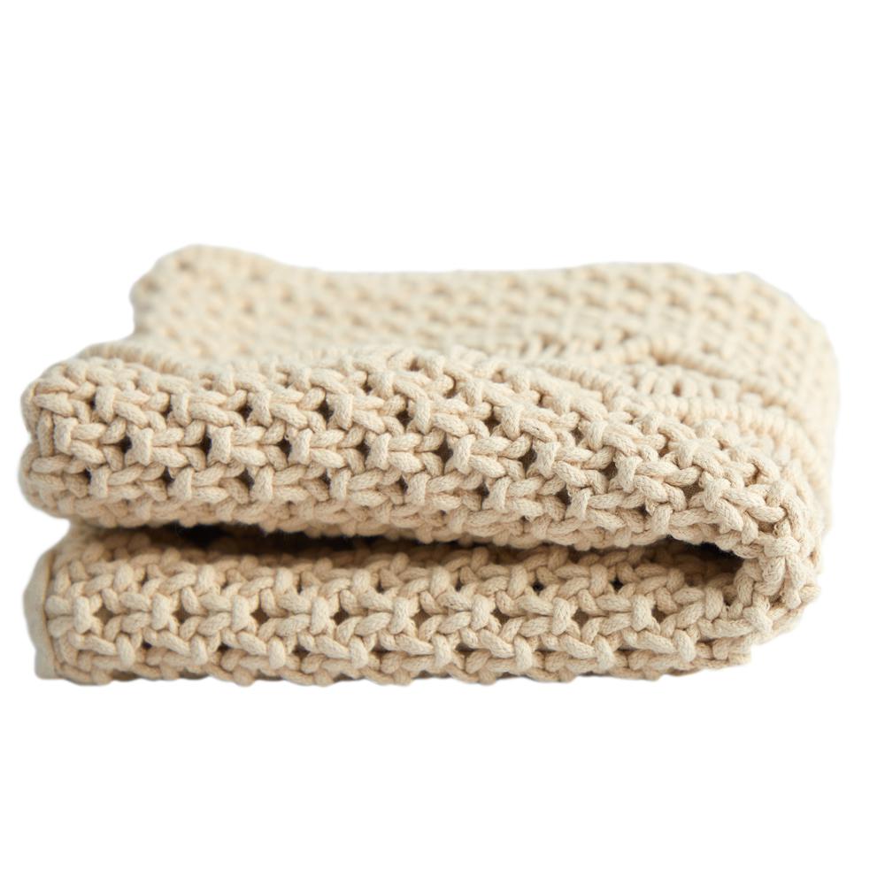 16in. Boho Woven Macrame Decorative Pillow Cover. Picture 3