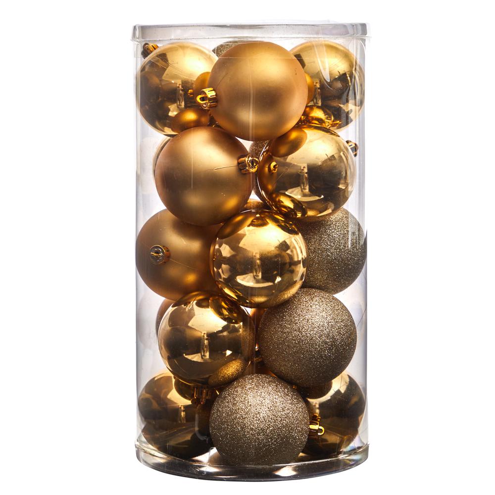 Holiday Christmas 20 Count 3in. Shatterproof Ornament Set. Picture 3