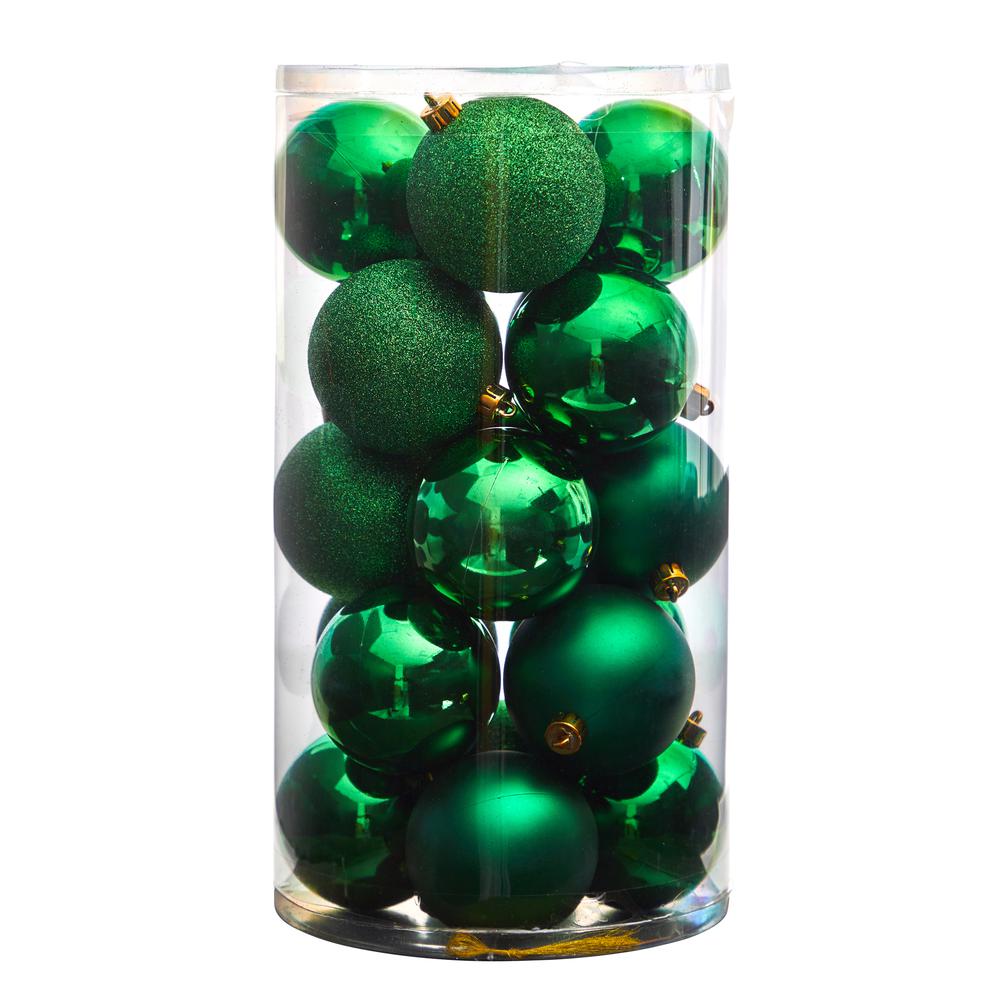 Holiday Christmas 20 Count 3in. Shatterproof Ornament Set. Picture 3