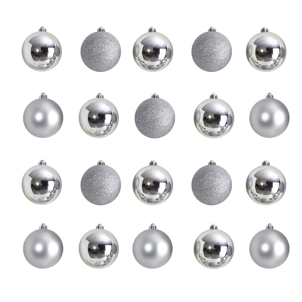 Holiday Christmas 20 Count 3in. Shatterproof Ornament Set. Picture 1