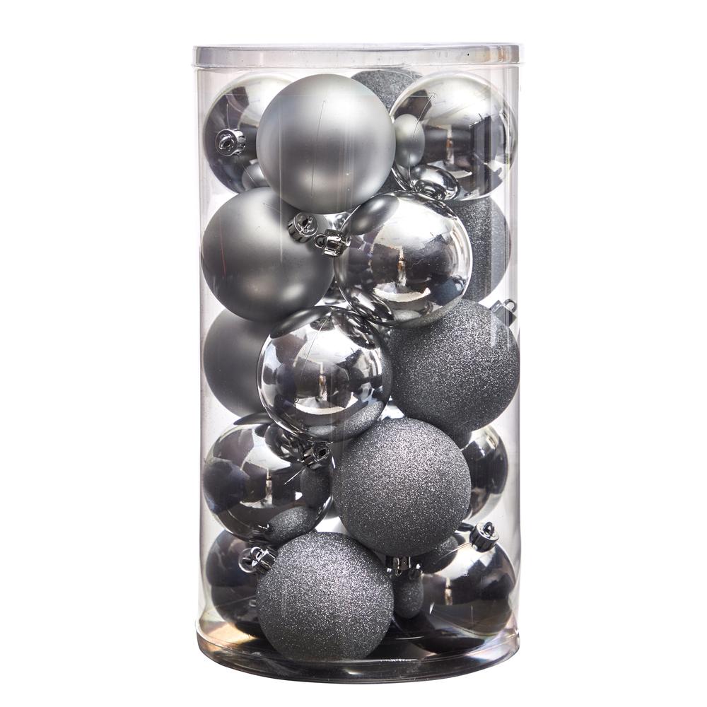 Holiday Christmas 20 Count 3in. Shatterproof Ornament Set. Picture 3