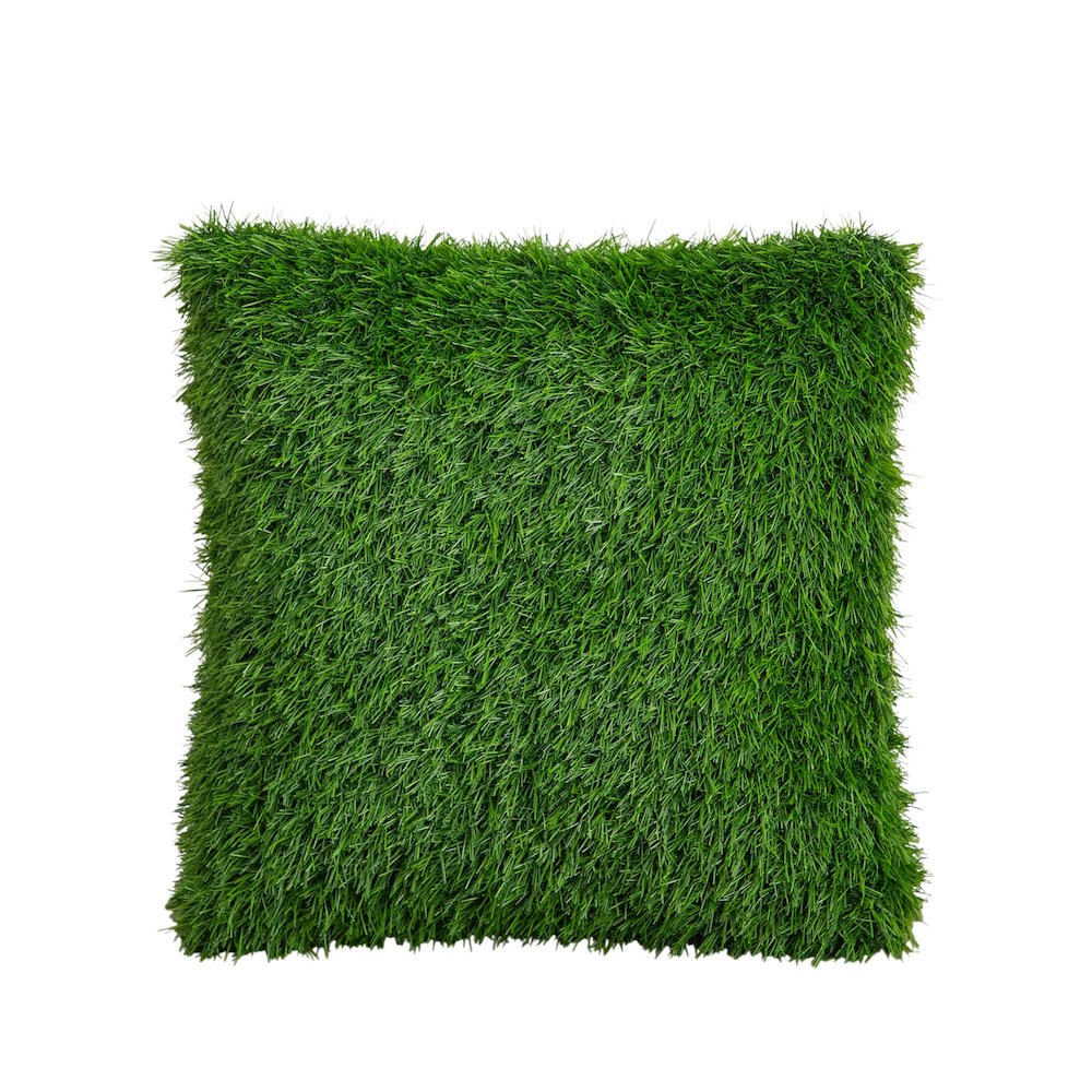16in. UV Resistant Artificial Grass Pillow Cushion (Indoor/Outdoor). Picture 1
