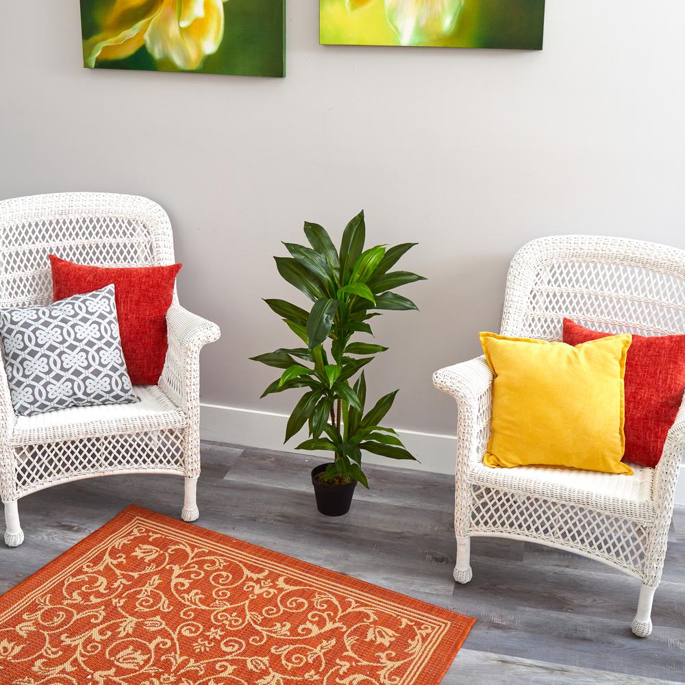 3ft. Dracaena Artificial Plant (Real Touch). Picture 4