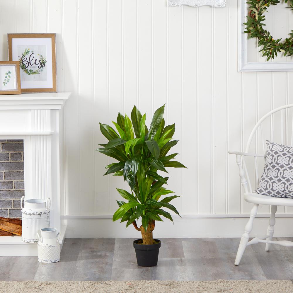 3ft. Corn Stalk Dracaena Artificial Plant (Real Touch). Picture 4