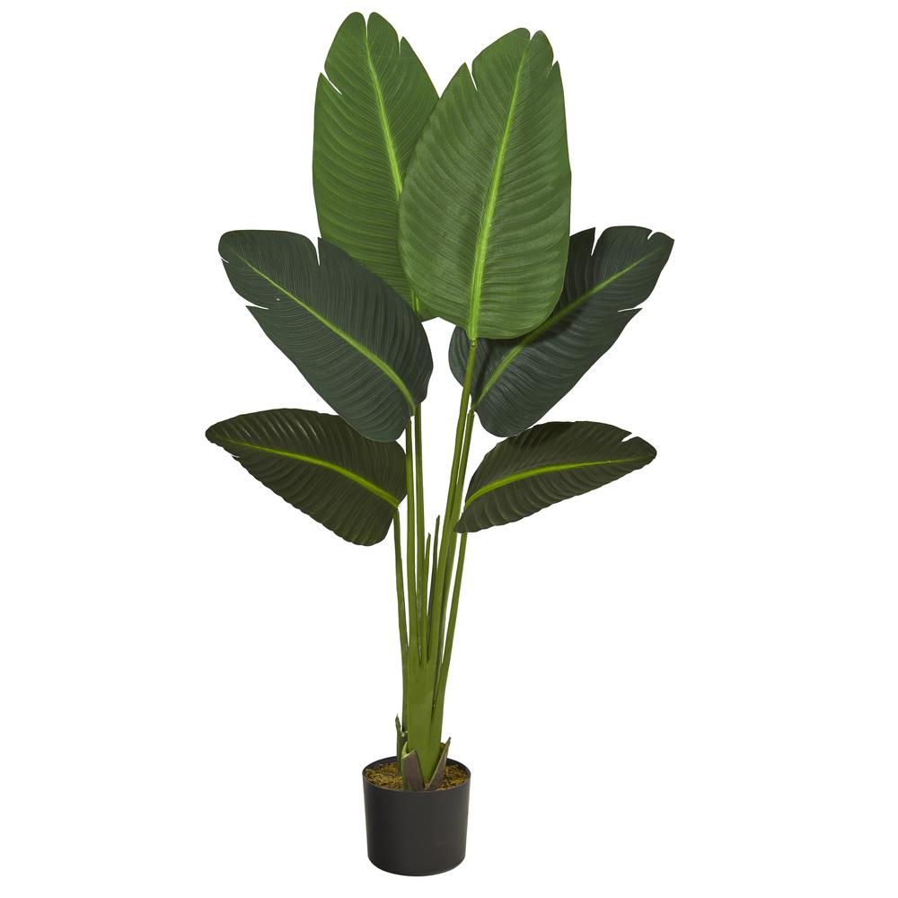 45in. Travelers Palm Artificial Plant (Real Touch). Picture 1