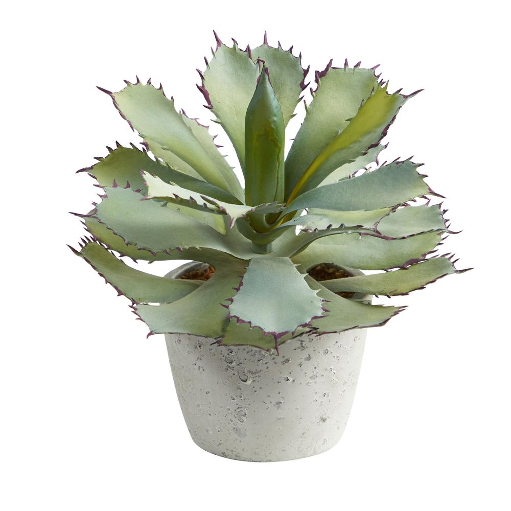 11in. Succulent Artificial Plant. Picture 1