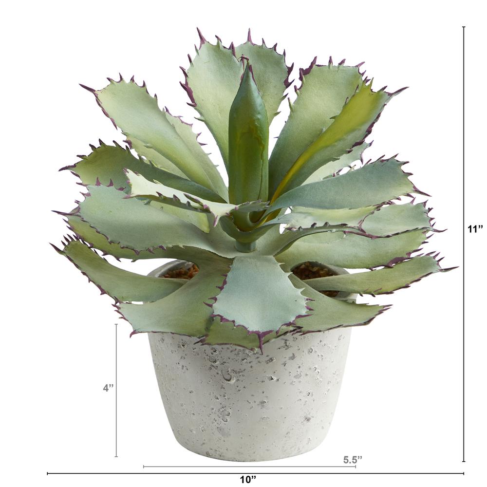 11in. Succulent Artificial Plant. Picture 3