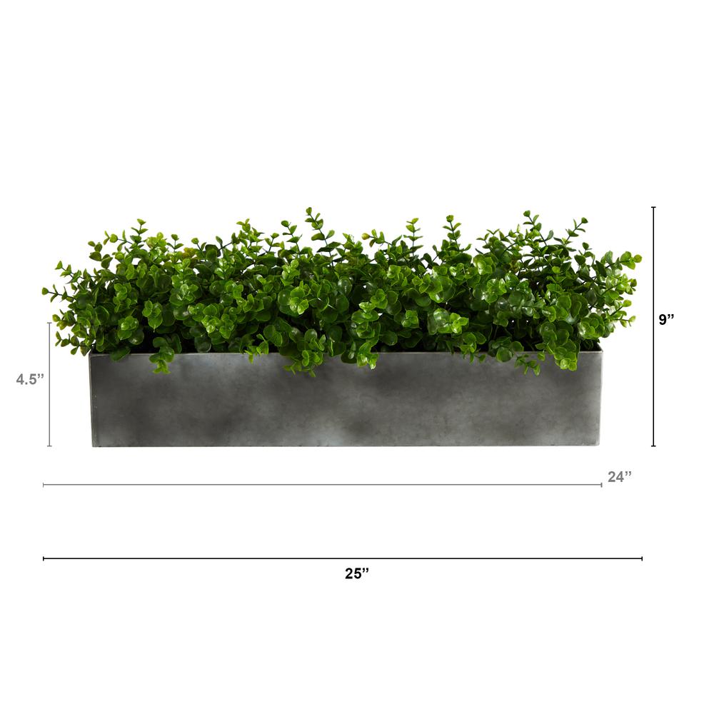 25in. Eucalyptus Artificial Plant. Picture 4